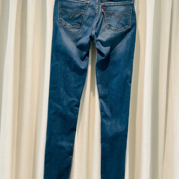 Distressed Blue Jeans - Picture 2 of 2